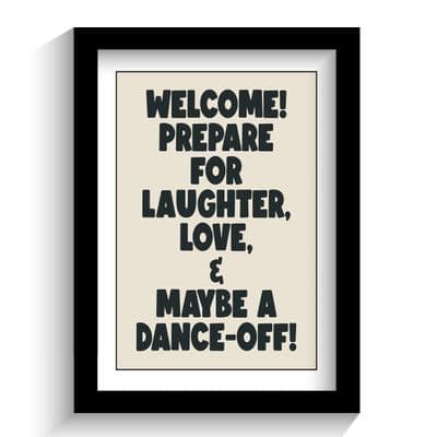 Print | Mabey a Dance off!