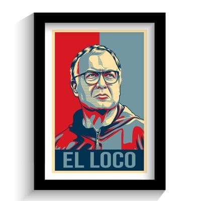Print | Marcelo Bielsa Hope Style Art | El Loco