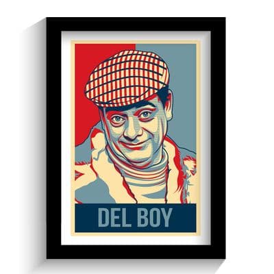 Print | Only Fools and Horses Hope Style Art | Del Boy