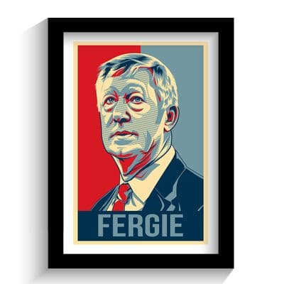 Print | Sir Alex Ferguson Hope Style Art