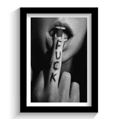 Print | Woman Finger!