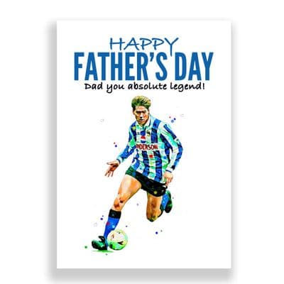 Sheffield Wednesday Father's Day Card | Chris Waddle