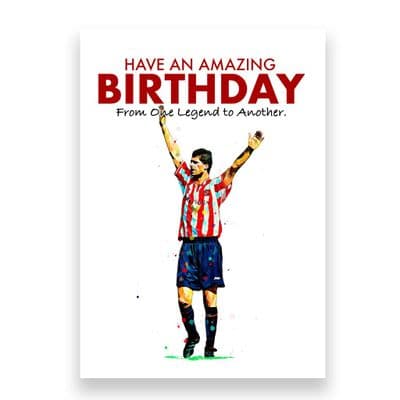 Sunderland Birthday Card | Niall Quinn