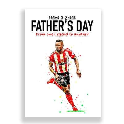 Sunderland Father's Day Card | Jermaine Defoe