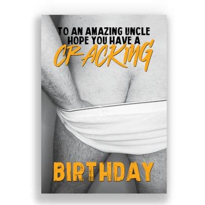 Uncle Birthday Card | HAVE A CRACKING BIRTHDAY  UNCLE
