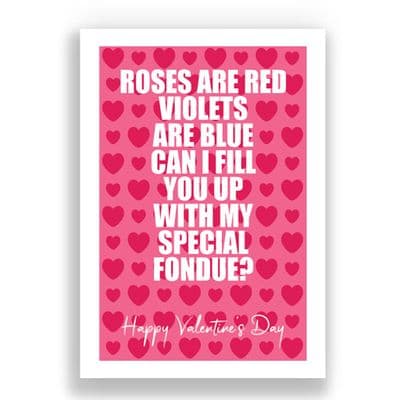 Valentine's Card | Special Fondue!