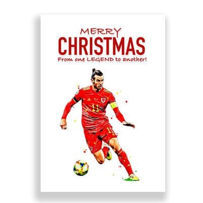 Wales Christmas Card | Gareth Bale