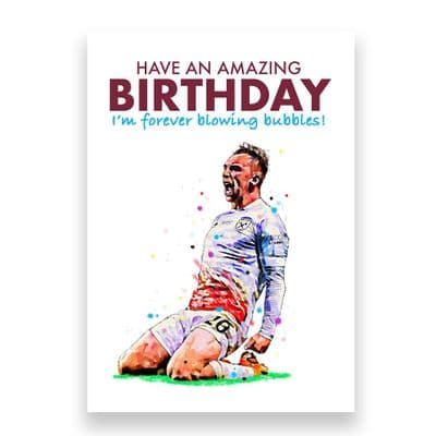 West Ham United Birthday Card | Jarrod Bowen