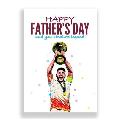 West Ham United Father's Day Card | Declan Rice.