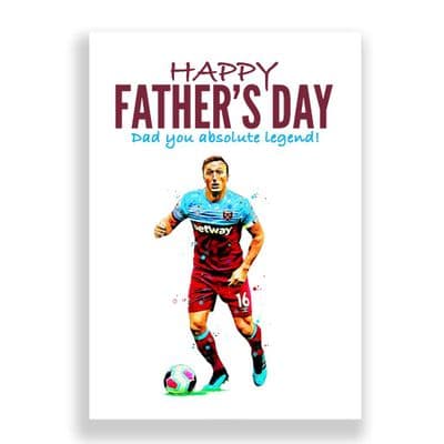 West Ham United Father's Day Card | Mark Noble.