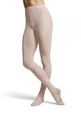 BLOCH Contoursoft Girls Adaptatoe Convertible Ballet Dance Tights T0982G Pink