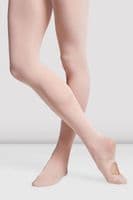 BLOCH Contoursoft Girls Adaptatoe Convertible Ballet Dance Tights T0982G Pink