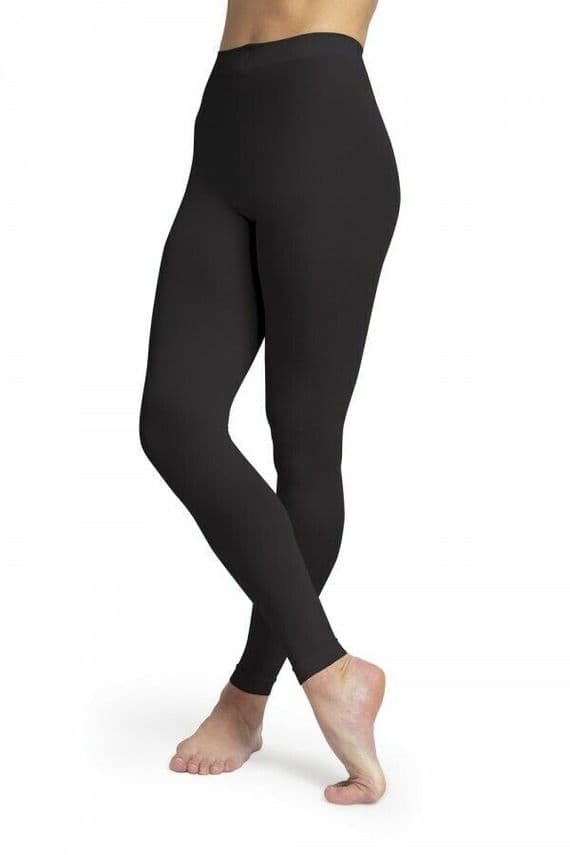 BLOCH Contoursoft Ladies Footless Dance Jazz Ballet Tights T0985L Black