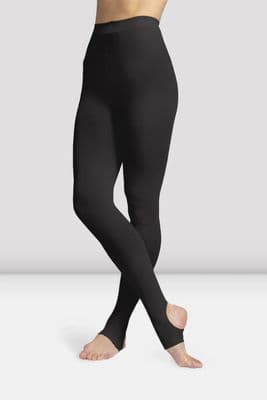 BLOCH Contoursoft Ladies Stirrup Dance Jazz Tights T0984L Black