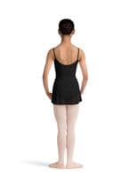 Bloch Girls Angella Floral Mesh Fixed Wrap Ballet Skirt CR10002 Black