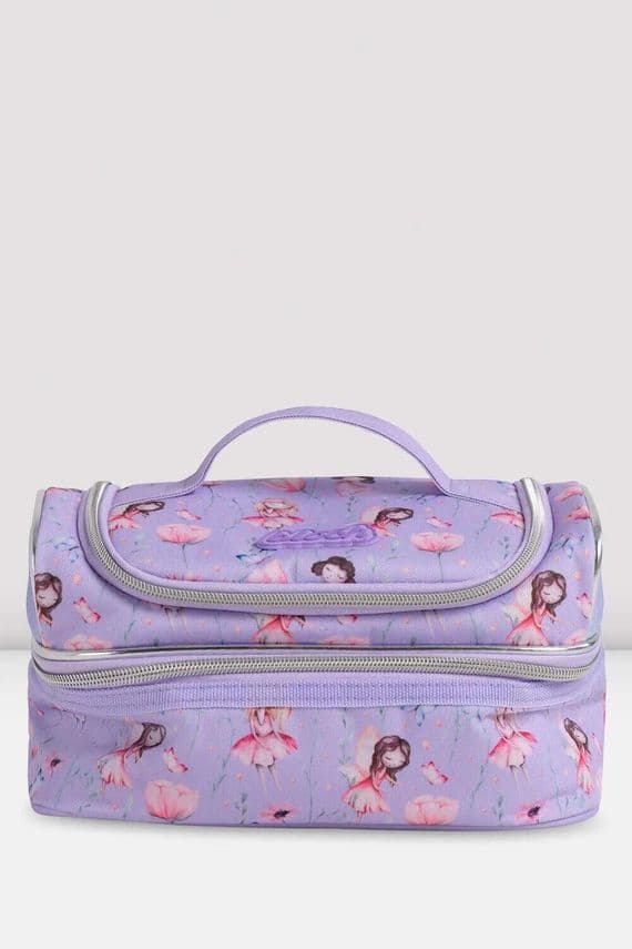 Bloch Girls Ballerina Lunch Bag 2 Compartments Carry Handle A0642 Lilac