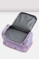 Bloch Girls Ballerina Lunch Bag 2 Compartments Carry Handle A0642 Lilac