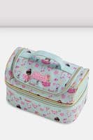 Bloch Girls Ballerina Lunch Bag 2 Compartments Carry Handle A0642 Mint Green