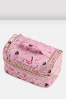 Bloch Girls Ballerina Lunch Bag 2 Compartments Carry Handle A0642 Pink