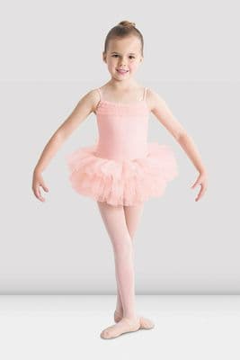Bloch Girls Desdemona Camisole Tutu Leotard Dance Ballet Dress LightPink CL7120