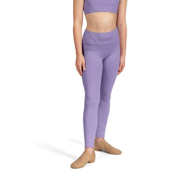 Bloch Girls Full Length Dance Leggings CP5238 Miya Lilac