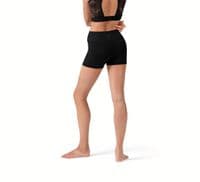 Bloch Ladies Anika High Waist Dance Gym Shorts R9001 Black