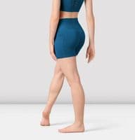 Bloch Ladies Sale Harrieta V Front Shorts with Side Pockets R8444 Kingfisher