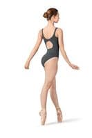 Bloch Ladies Sale Phillipa Camisole Leotard Twist Waist Detail L9247 Graphite