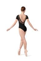Bloch Ladies Sale Talise Cap Sleeve Leotard Twist Waist Detail L4292 Black