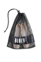 Bloch Large Mesh Drawstring Pointe Shoe Dance Shoe Bag A327 Black