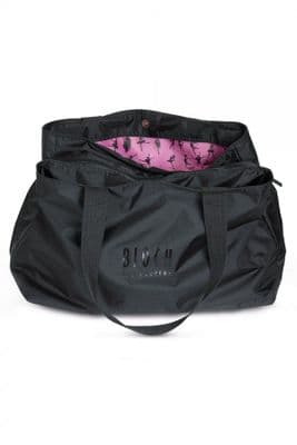 Bloch Multi Compartment Tote Dance Bag Black with Pink Lining A310