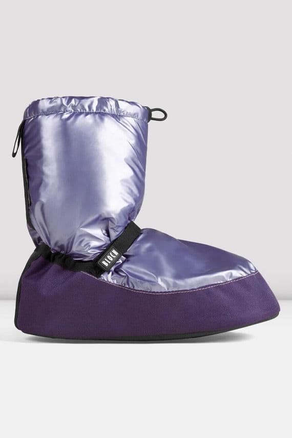 BLOCH SALE Adult Warm Up Dance Booties Boots Metallic Purple IM009BM