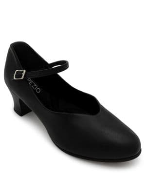 Capezio 550 Junior Footlight Character Stage Shoe 1.5