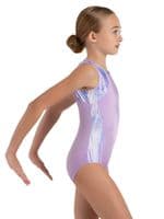 Capezio Child Girls Mermaid Magic Enchanting Gymnastic Leotard 12112C Lilac