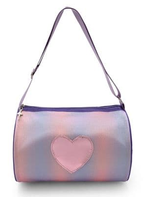 Capezio Sparkle Duffle Barrel Bag Childs Dance Bag Lavender B288