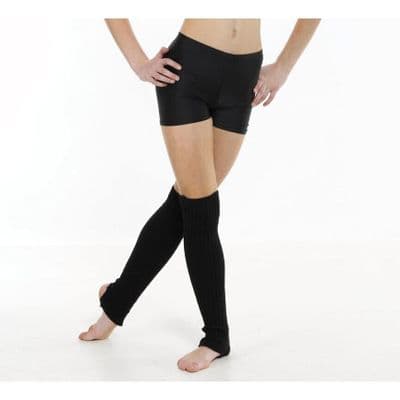 Dance Shorts Hot Pants Cotton Lycra Black Tappers and Pointers