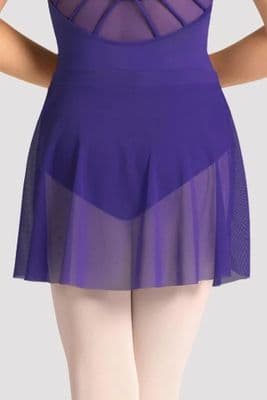 Mirella by Bloch Girls Celestia Mesh Skirt MS10004C Purple