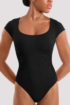 Mirella By Bloch Ladies Adagio Cap Sleeve Leotard M20010LM Black
