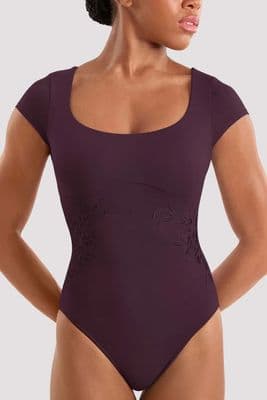Mirella By Bloch Ladies Adagio Cap Sleeve Leotard M20010LM Merlot Red