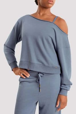 Mirella By Bloch Ladies Adagio Long Sleeve Sweatshirt M30019LM Grey