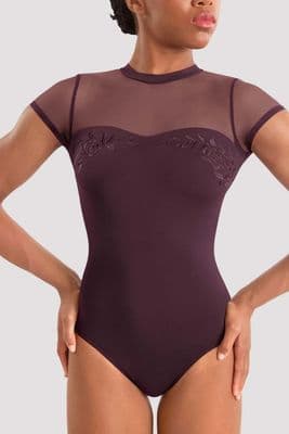 Mirella By Bloch Ladies Adagio Open Back Leotard M20011LM Merlot Red