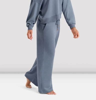 Mirella By Bloch Ladies Adagio Wide Leg Sweatpants M80007L Grey