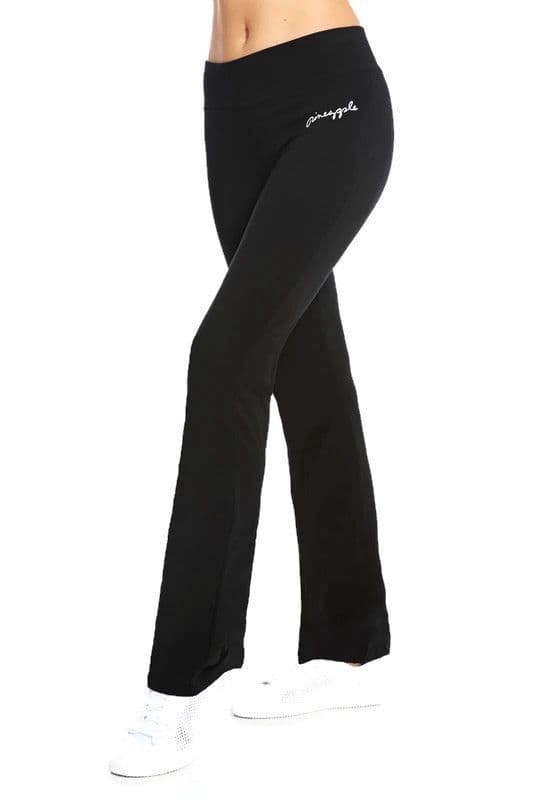 PINEAPPLE Dancewear Womens Bootcut Kickflare Jersey Dance Yoga Pants Trousers