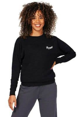 PINEAPPLE Dancewear Womens Crewe Neck Sweat Top Sweater Sweatshirt Black