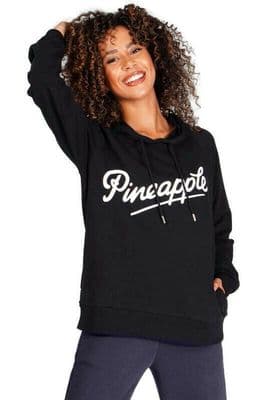 PINEAPPLE Dancewear Womens Retro Sweater Hoodie Sweatshirt Black
