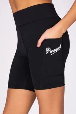 Pineapple Girls Activewear Cycling Cycle Shorts Dance Black
