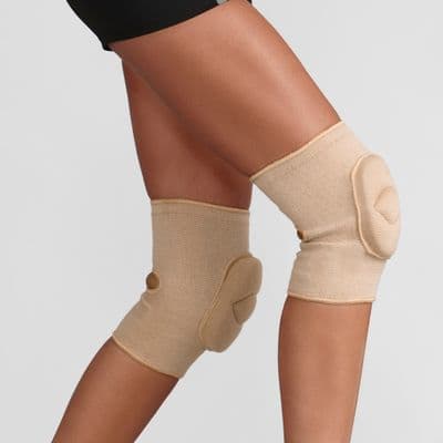Silky Dance Knee Pads Knee Protectors Floor Work Fitness Colour Nude