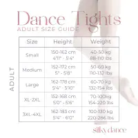 Silky Dance Shimmer Tights Full Foot Light Toast Child Sizes