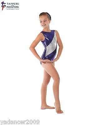 Tappers and Pointers Gymnastics Sleeveless Tank Leotard Sugar Plum Gym12