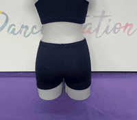 Tappers and Pointers Hipster Micro Shorts Navy Meryl